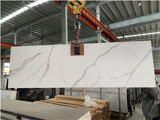 Top Blanco Con Vetas Cafes Sintered Stone Slabs Top Blanco Con Vetas Cafes Sintered Stone Slabs