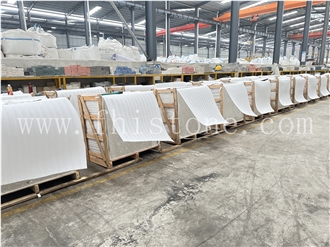 White Onyx And Gray Marble Large Chips Cut To Size Tiles