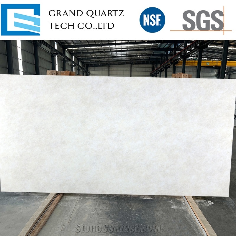 Printed Quartz Slabs With Natural Vein