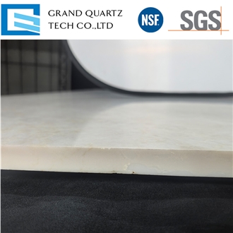 Printed Quartz Slabs With Natural Vein