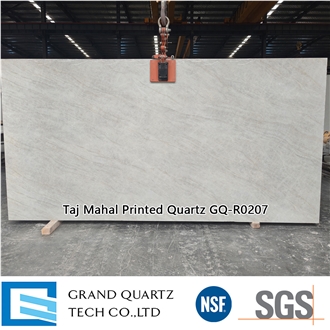 Taj Mahal Printed Quartz Slabs GQ-R0207