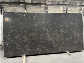 China BAROQUE GOLD Glossy 20Mm And 30Mm Thick Quartz Slabs