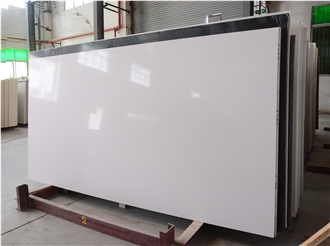 China Super White Glossy 20Mm 30Mm Quartz Slabs