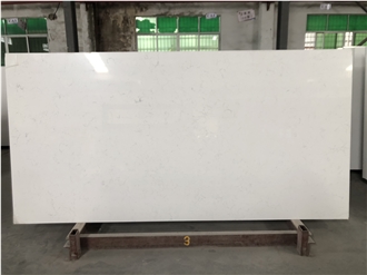 Chinese WHITE CARRARA Polished 20Mm 30Mm Solid Surface Slabs