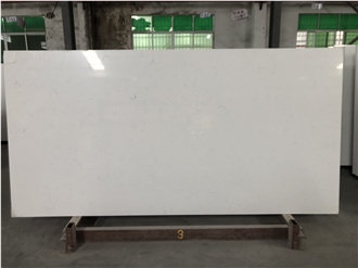 Chinese WHITE CARRARA Polished 20Mm 30Mm Solid Surface Slabs