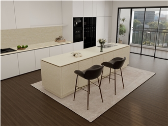 TRAVERTINO BEIGE Artificial Stone 20Mm, 30Mm Bench Tops