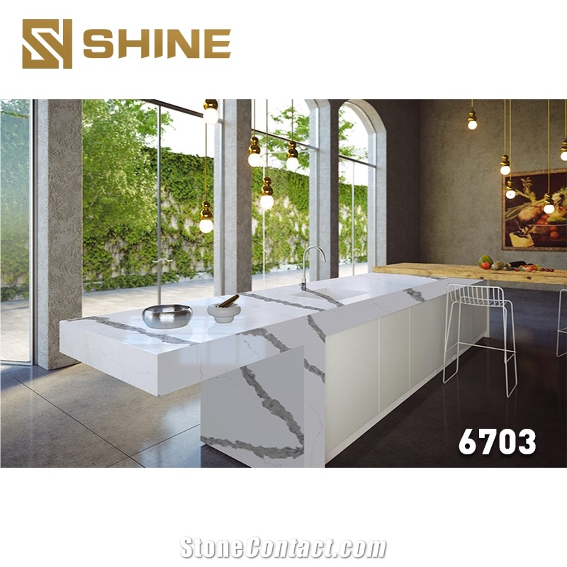 Artificial Quartz Engineered Stone Slabs