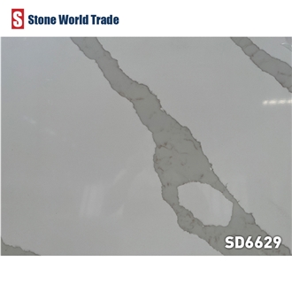 Calacatta Quartz Slabs 20 Mm