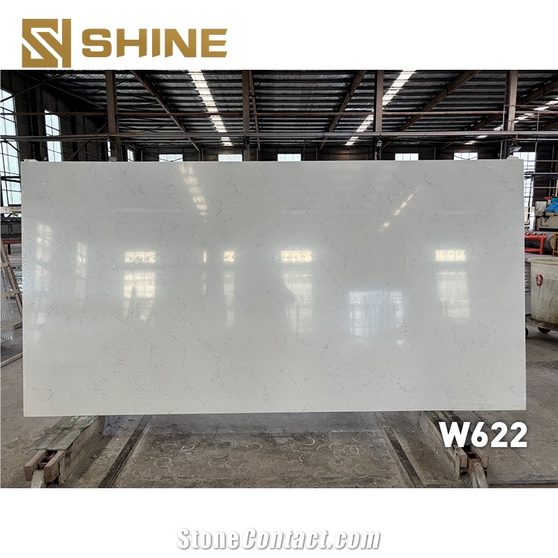 Quartz For Kitchen Artificial Calacatta