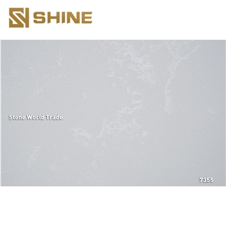 Solid White Quartz Slabs