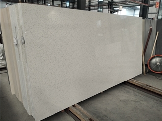 Crystal White Artificial Quartz Slabs