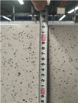 Crystal White Artificial Quartz Slabs