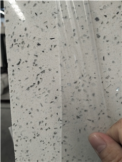 Crystal White Artificial Quartz Slabs