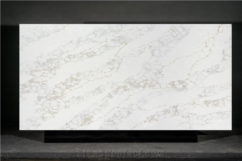 Artificial Calacatta Quartz Slabs