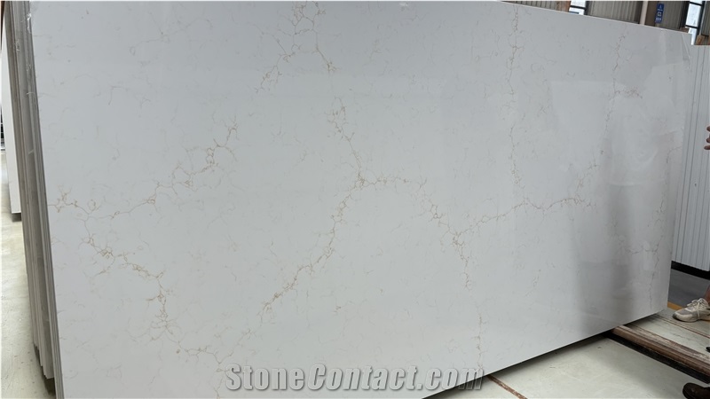 Calacatta Gold Quartz Slabs