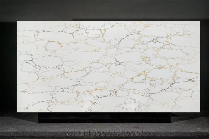 Calacatta Gold Quartz Slabs