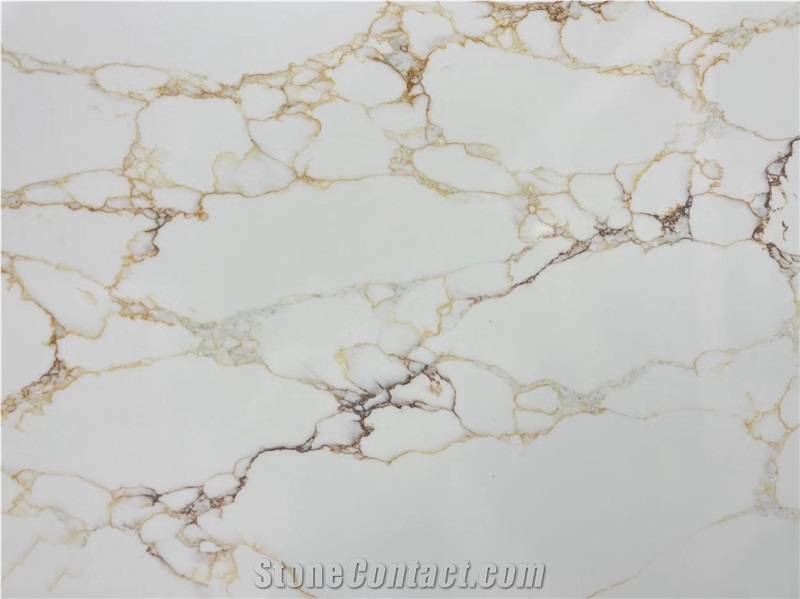 Calacatta Gold Quartz Slabs