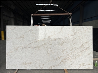 Calacatta Gold Translucent Quartz  Artificial Stone Slabs