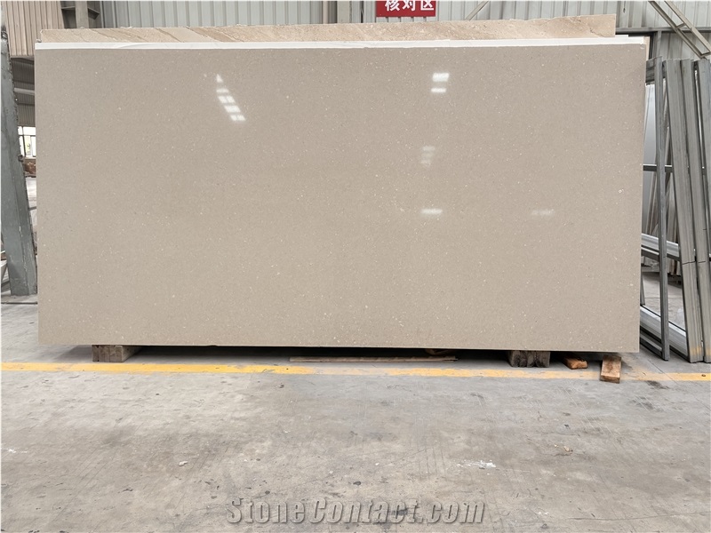 Coral Clay Colour Quartz Engineered Stone Slabs