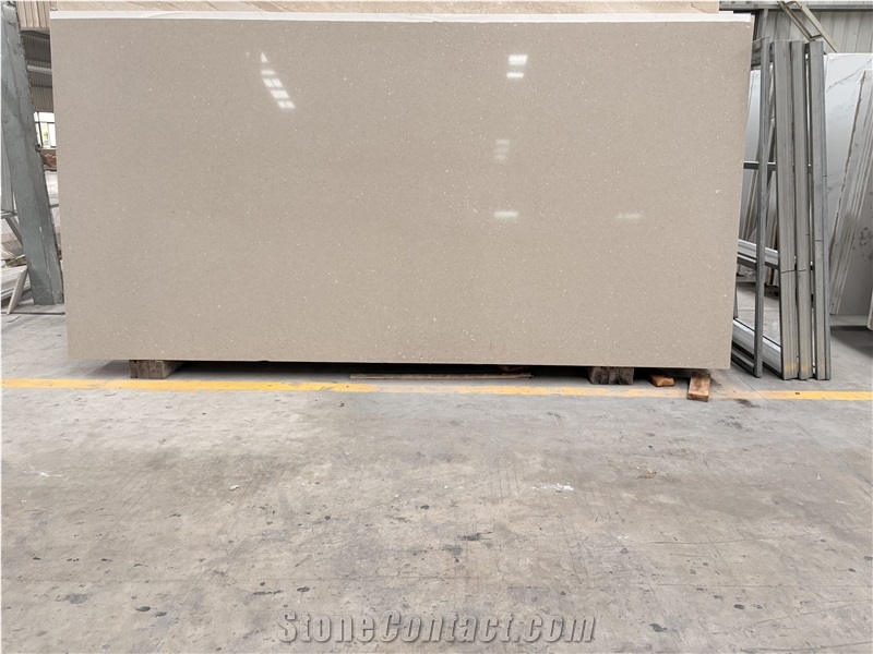 Coral Clay Colour Quartz Engineered Stone Slabs