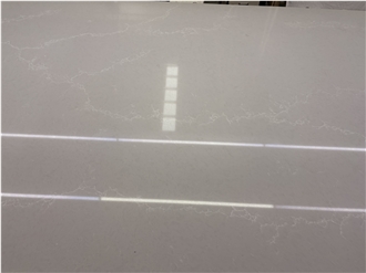 Ice White Quartz Engineered Stone Slabs