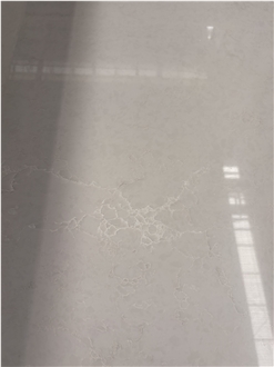 Ice White Quartz Engineered Stone Slabs