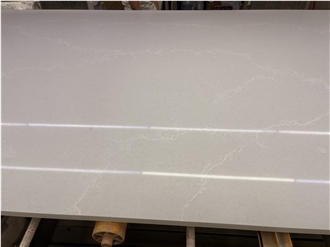 Ice White Quartz Engineered Stone Slabs