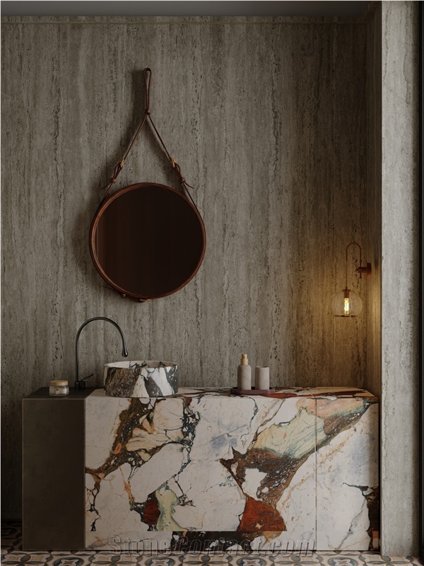 Premium Calacatta Viola Sintered Stone Slabs