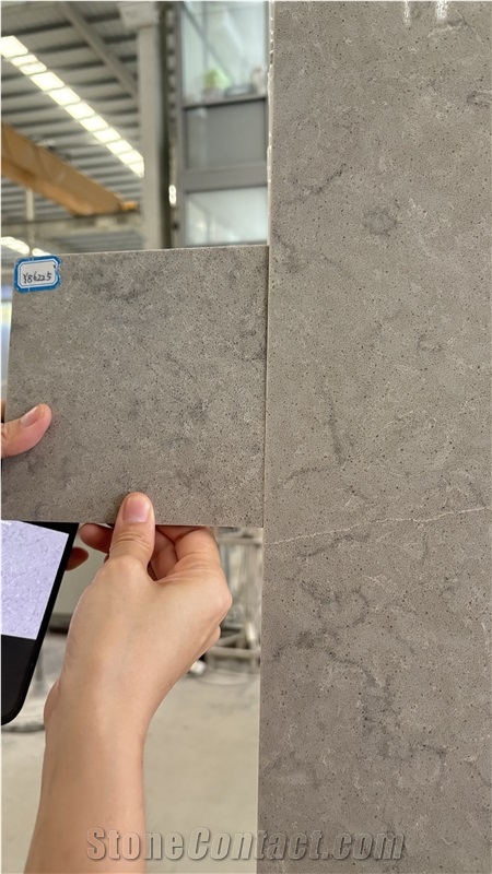 SD86225 Symphony Grey Quartz Slabs