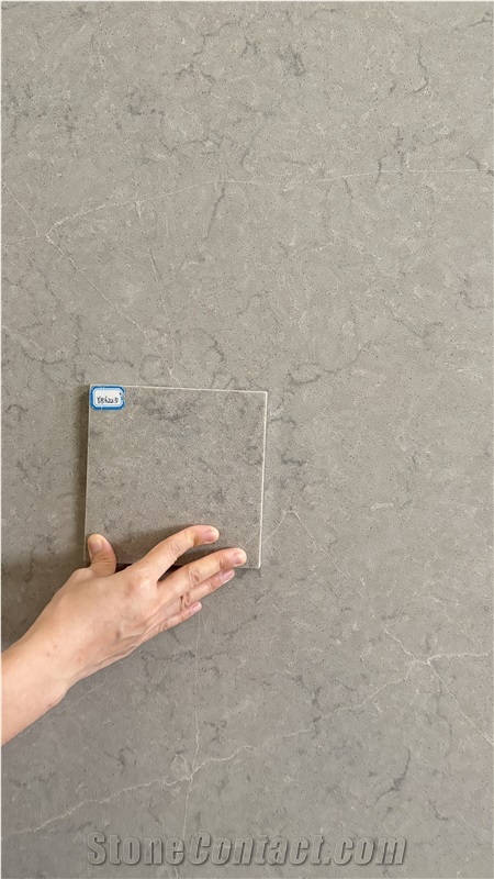 SD86225 Symphony Grey Quartz Slabs