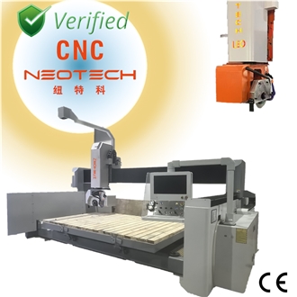 CHEERSURE LEO 5 Axis CNC Bridge Saw Cutting Machine