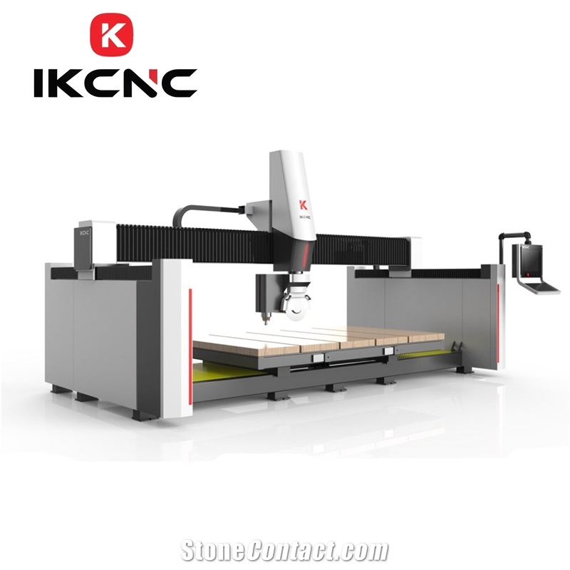 4 Axis CNC Bridge Saw Four-Axis Cutting Machine IK-3220-400
