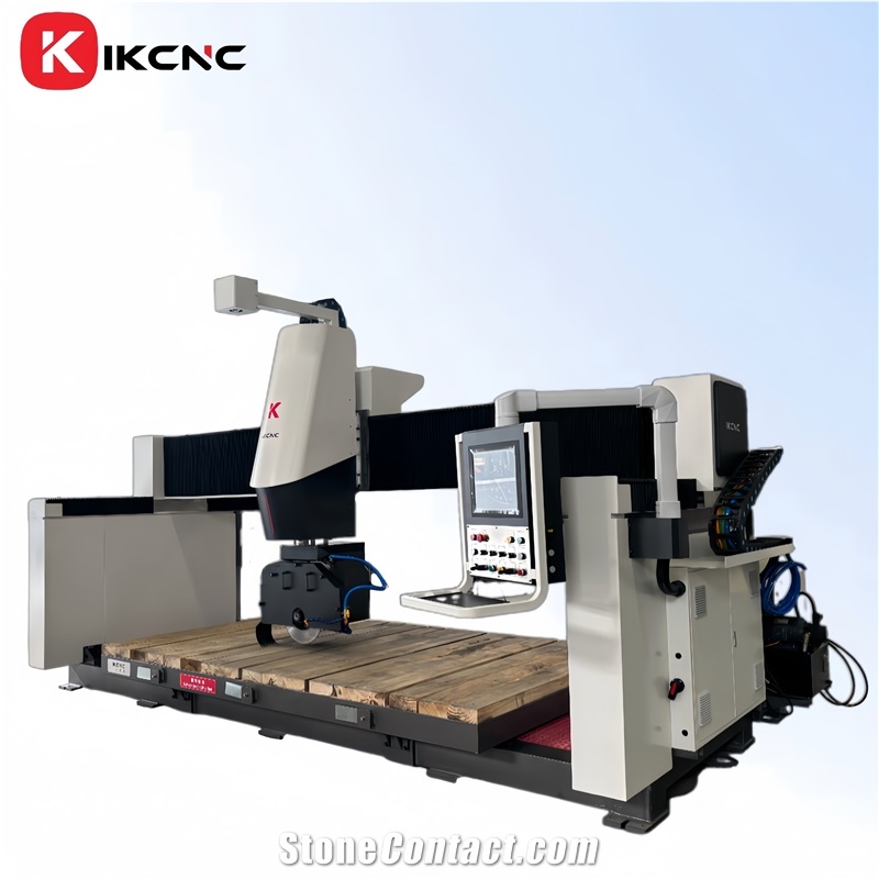 5 Axis Bridge Cutting Machine CNC Bridge Saw IKCNC-3520-700