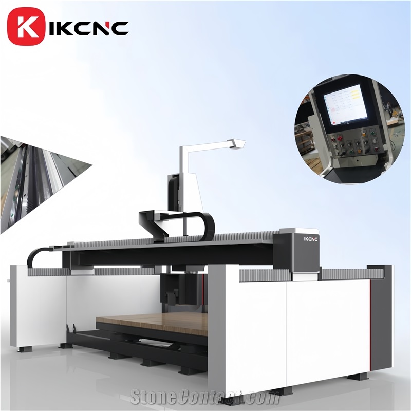 5 Axis Bridge Cutting Machine CNC Bridge Saw IKCNC-3520-700
