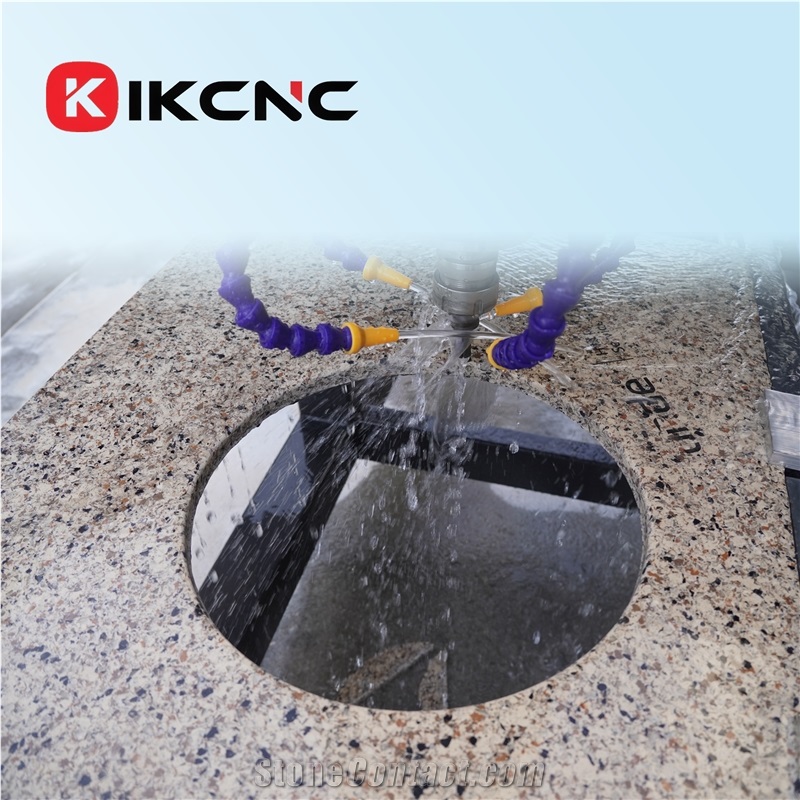 High-Precision Stone Drilling And Sink Hole Cutting Machine