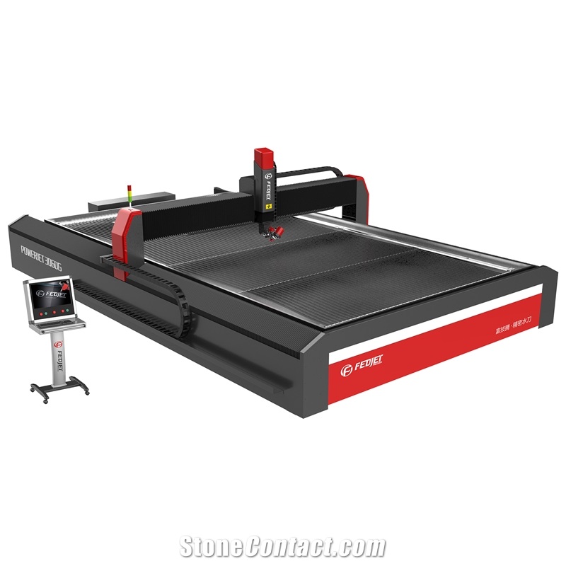 Ultra High Pressure 5 Axis CNC Water Jet Cutting Machine
