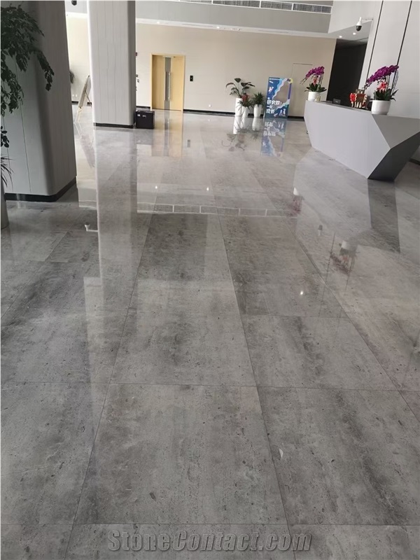Cheap Price China Stone Moon Grey Marble Slabs