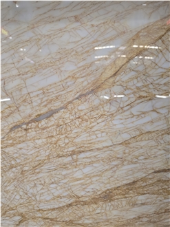 High Quality Spider Golden Marble Tiles