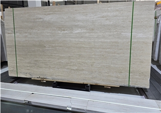 Italy Travertino Romano Beige Travertine Slabs