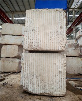 Crema Marfil Marble Blocks