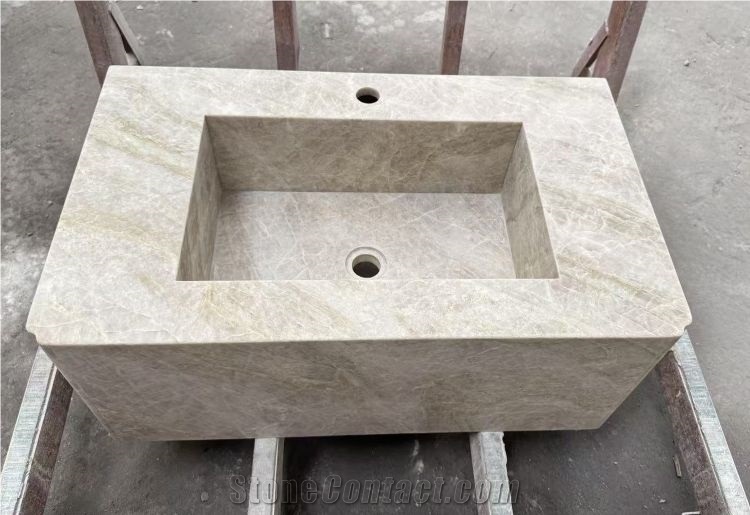 Taj Mahal Quartzite Bathroom Sink Vanity Top Units