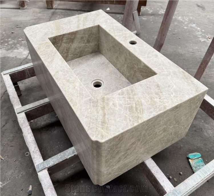 Taj Mahal Quartzite Bathroom Sink Vanity Top Units