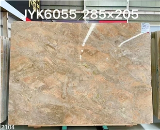 Breccia Oniciata Marble Slabs Aurora Brescia Red Pink Stone