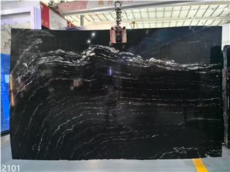Nebula Granite Slabs Black Cosmic Universe  Stone Tile