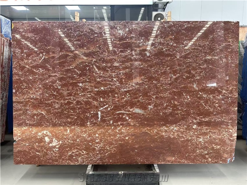 Red Rosso Alicante Marble Slabs