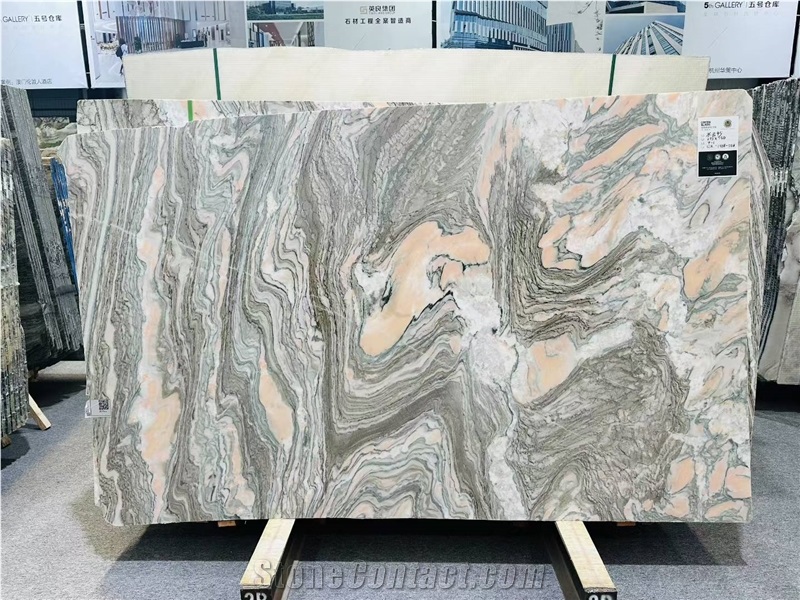 China Cipollino Ondulato Marble Slabs