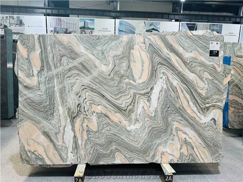 China Cipollino Ondulato Marble Slabs