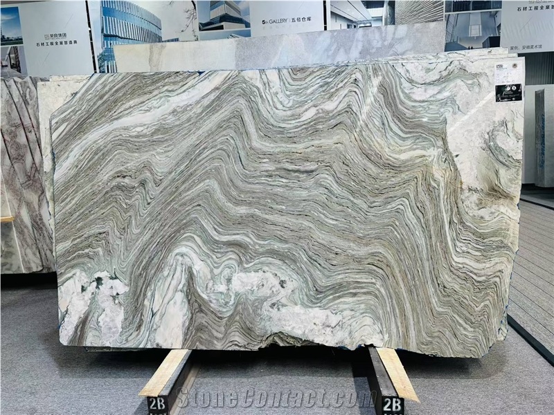 China Cipollino Ondulato Marble Slabs