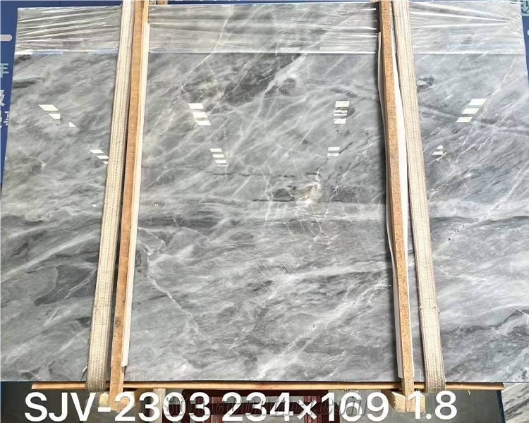 Florence Grey Marble Slabs Polished