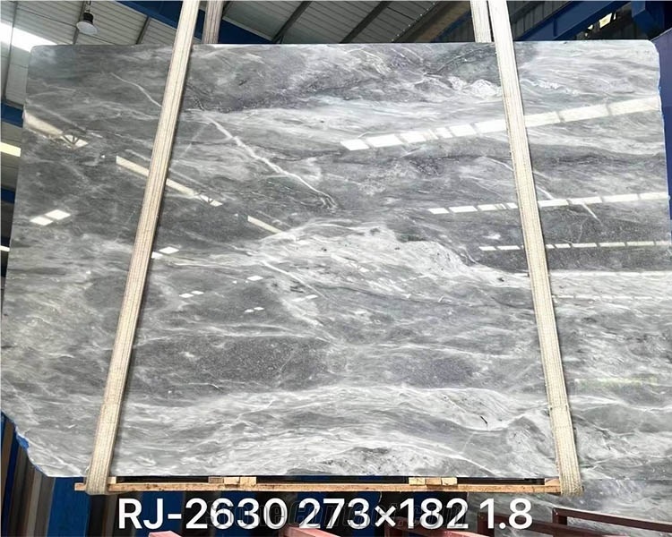 Florence Grey Marble Slabs Polished